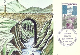 PRINCIPAUTE D'ANDORRE - 7ème Centenaire Signature Dels Pareatges - Timbre Jour D'émission - Used Stamps