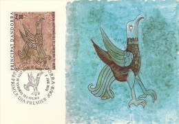 PRINCIPAUTE D'ANDORRE - Pintura Pré Romanica  1979 - Timbre Jour D'émission - Used Stamps