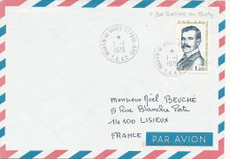 E 298/ TAAF  SUR  LETTRE- SAINT MARTIN DE VIVIES  ST PAUL AMS   -1979- - Lettres & Documents