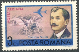 Romania 1972  Traian Vuia   3L  MH  Scott#C190 - Neufs