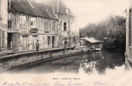 CPA - MOUY - BASSIN DU THERAIN - N/b - 1903 - - Mouy