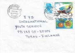 Congo 1994 Brazzaville World Cup Football Soccer USA 95f Gambeya Cover - 1994 – Estados Unidos