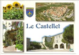 83 - Le Castellet - Souvenir Du Castellet - Multivues Avec Blason - Ed. Aris N° C 2186 - Le Castellet