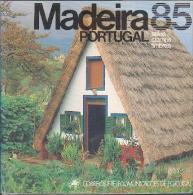 Portugal ** & Carteira Anual Da Madeira, Tudo Em Selos 1985 (877) - Markenheftchen