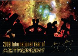 (886) Advertising Postcard - Year Of Astronomy 2009 - Sterrenkunde