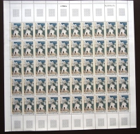 FRANCE 2002 FEUIL COMPLETE DE 50 TIMBRES CHAPELLE DE ST SER YT N°3496** - Ganze Bögen