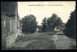 Cpa  Du 60  Rainvillers  Un Coin Du Mont Rouge ... Auneuil Beauvais   HRT4 - Auneuil