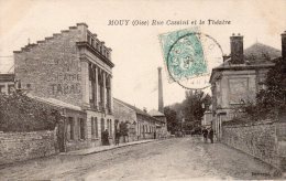 CPA - MOUY - RUE CASSINI - LE THEATRE - N/b -1906 - - Mouy