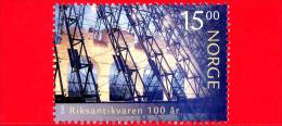 NORVEGIA - NORGE - 2012 - 100 Anni Della Direzione Dei Beni Culturali - Cattedrale Di Hamar  - 15.00  MNH - Ungebraucht