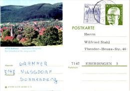 TOUR-L12 - ALLEMAGNE Entier Postal Illustré Kalletal Obl. De OBING Im Chiemgau - Thème Tourisme - Cartes Postales Illustrées - Oblitérées