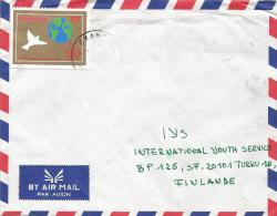 Rwanda 1986 Cyanga Pigeon Dove International Peace Year Cover - Used Stamps