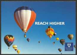 HOT AIR BALLOON, SOUTH BANK UNIVERSITY,LONDON, U.K., REACH HIGHER. - Fesselballons