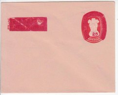 20p+20p Express Delivery Surcharged  25p (Andhra Circle) Unused Postal Stationery Envelope / Cover India - Briefe