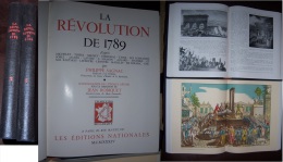 C1 REVOLUTION Sagnac LA REVOLUTION DE 1789 Complet En 2 Volumes RELIE ILLUSTRE - French