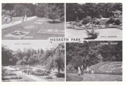 Multiview Postcard Hesketh Park SOUTHPORT 1960 Gardens Repro - Southport