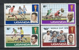 Uganda 1978. Yvert 156-59 ** MNH. - Uganda (1962-...)