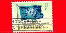 ONU - Nazioni Unite - 1962 - Bandiera - Flag - UN - 3 C - Usados