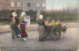 1907 Bruxelles - Laitières - " Le Retour à La Ferme " - Straßenhandel Und Kleingewerbe