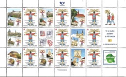 CZ 2012-715 GREATING STAMPS, CZECH REPUBLIK, MS, MNH - Hojas Bloque