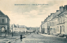 02 RARE MONTCORNET RUE DU MONT DE LAON - Sonstige & Ohne Zuordnung