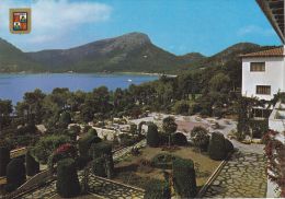 Cp , ESPAGNE , FORMENTOR , Vista Desde El Hotel - Vue De L'Hôtel , Blason - Formentera