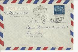 PALMA MALLORCA CC CON MAT HEXAGONAL CORREO AEREO - Used Stamps