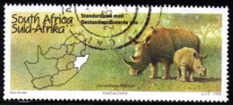 South Africa - 1995 Tourism KwaZulu-Natal Rhino (o) # SG 866 , Mi 954 - Rhinoceros