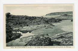 SAINT COULOMB - La Plage Des Deux Chevreuils Et La Pointe Du Meinga - Saint-Coulomb