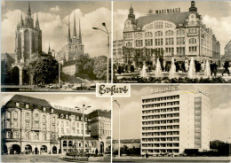 AK Erfurt, Erfurter Hof, Tourist-Hotel, Centrum-Warenhaus, Dom, Severi, Ung,1975 - Erfurt