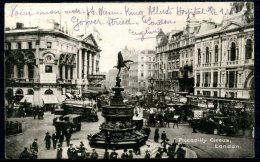 CP   London   ---   Picadilly Circus  --  1918 - Piccadilly Circus