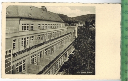 Heilstätte Lindenhof-Klinik, Verlag: ------, POSTKARTE Erhaltung: I-II, Unbenutzt, Karte Wird In Klarsichthülle - Coswig