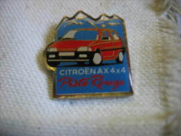Pin´s Citroen AX 4x4 Piste Rouge - Peugeot
