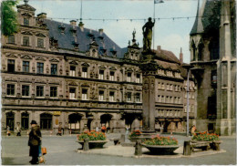 AK Erfurt, Fischmarkt, Roland, Gildehaus, 1961 - Erfurt