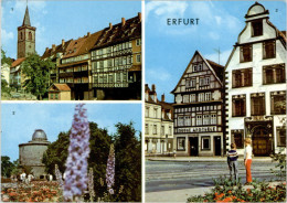 AK Erfurt, Iga-Volkssternwarte, Weinrestaurant Hohe Lilie, Gel, 1975 - Erfurt