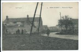 Bois D'Arcy, Route De L'église, Café Du 75, 1915-1916...animée, Rare, Bon état,  Voir Photos. - Bois D'Arcy