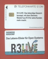 GERMANY: K-441 05/93 SIEMENS "R/3 LIVE" Unused - K-Series : Série Clients