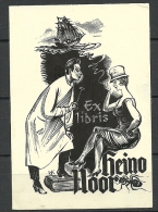 Estland Estonia Estonie Ex Libris HEINO NOOR - Bookplates