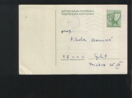 DOPISNICA 1977 Zagreb - Susedgrad - Storia Postale