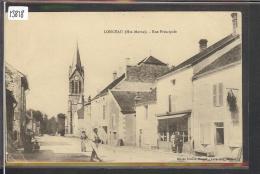 LONGEAU - RUE PRINCIPALE - B ( PLI D'ANGLE ) - Le Vallinot Longeau Percey