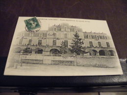 A28.CPA.79 (DEUX-SEVRES)...ARGENTON-CHATEAU.Ecole Supérieure De Jeunes Filles...rare Beau Plan .écrite & Voyagée 1906 - Argenton Chateau