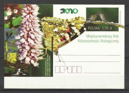EP ** MNH  Pologne Poland  159 Oiseaux  Birds Moineaux Papillon Butterfly Mariposa - Mussen
