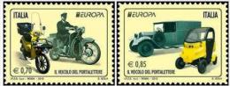 # ITALIA ITALY - 2013 - CEPT EUROPA - Car Bike Postman - Stamps MNH - 2011-20: Ungebraucht