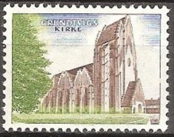 DENMARK # GRUNDTVIG CHURCH Test Mark From The Year 1969 TYPE B - Blokken & Velletjes