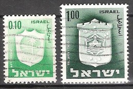 ISRAEL   #   STAMPS FROM YEAR 1965 " STANLEY GIBBONS 301 308" - Used Stamps (with Tabs)