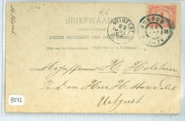 BRIEFKAART * NVPH Nr. 51 * GELOPEN In 1903 BUSSUM Naar UITGEEST (8242) - Lettres & Documents