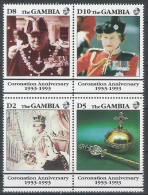 Gambie N° YVERT 1360/63 NEUF ** - Gambia (1965-...)