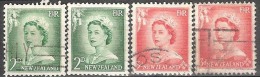 NEW ZEELAND   #   STAMPS FROM  YEAR 1953  " STANLEY GIBBONS  726 727 " - Usati