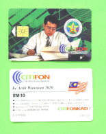 MALAYSIA - Chip Phonecard As Scan - Malasia