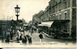 N°35991 -cpa Luc Sur Mer -rue Du Grand Orient- - Luc Sur Mer