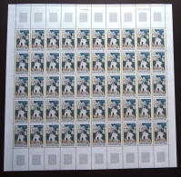 FRANCE 2002 FEUILLE COMPLETE DE 50 TIMBRES CHAPELLE DE SAINT SER  YT N° 3496** - Ganze Bögen